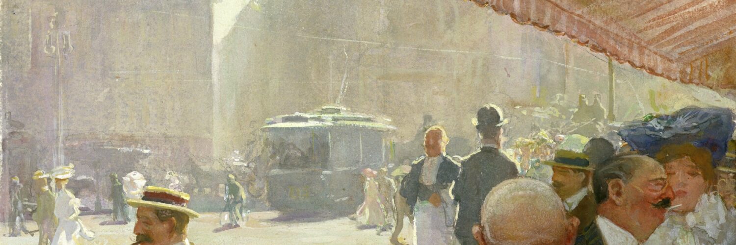 leo gestel café-terras 1902