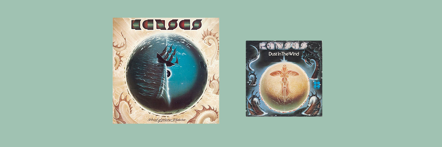 album cover kansas dust in the wind
