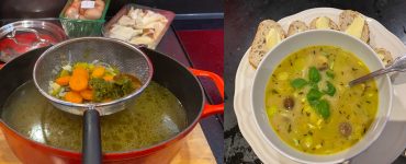 champignon soep bouillon