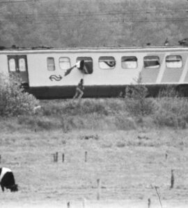 Treinkaping bij De Punt 1977