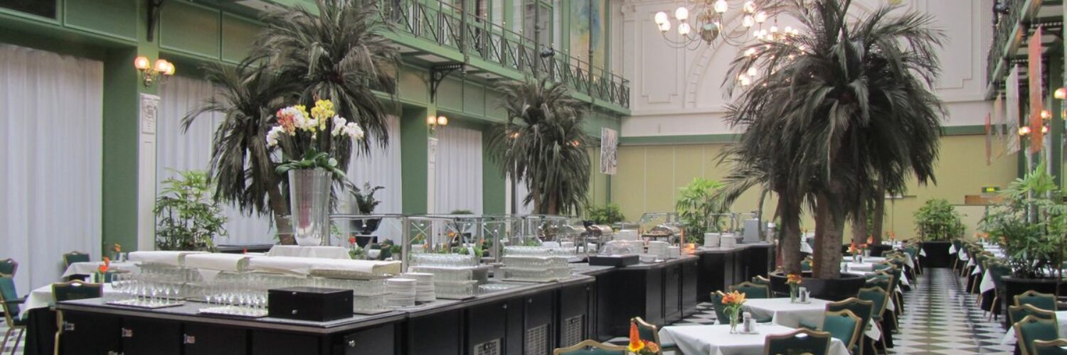 De Wintertuin van Grand Hotel Krasnapolsky