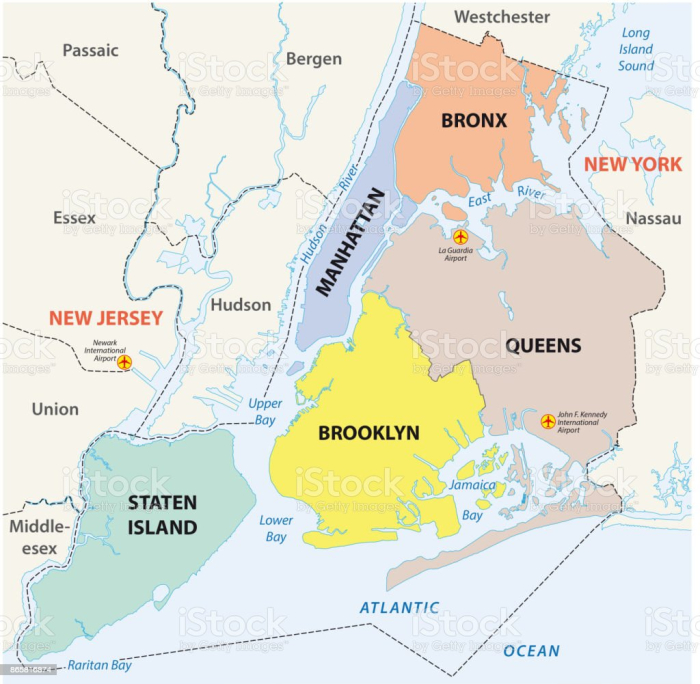 New York City, 5 boroughs 